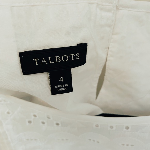 Talbots White Tank - Picture 2 of 2